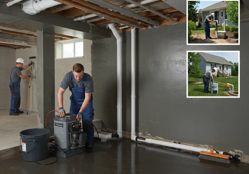 Basement Waterproofing and Flood Prevention process in Malakoff, TX